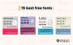 15 best free fonts for your next project