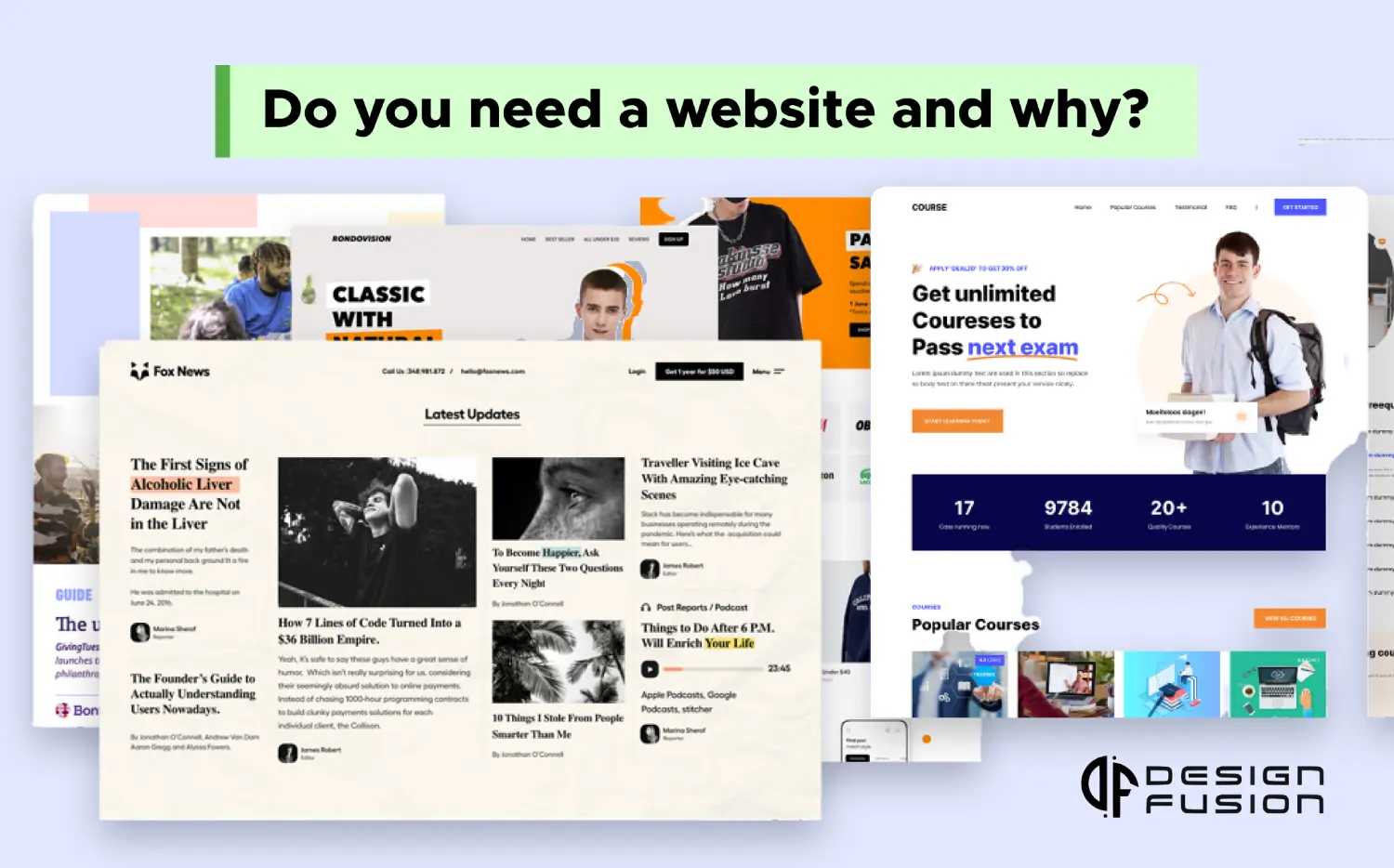 Why do you need website